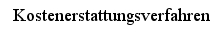 Kostenerstattung